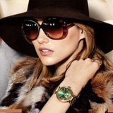 Michael Kors Skylar Green Dial Gold Steel Strap Watch for Women - MK6065 Buy Now By Michael Kors