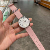 Coach Perry Silver Dial Pink Leather Strap Watch for Women - 14503516 Buy Now By Coach