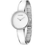 Calvin Klein Seduce White Dial Two Tone Steel Strap Watch for Women - K4E2N116 Buy Now By Calvin Klein