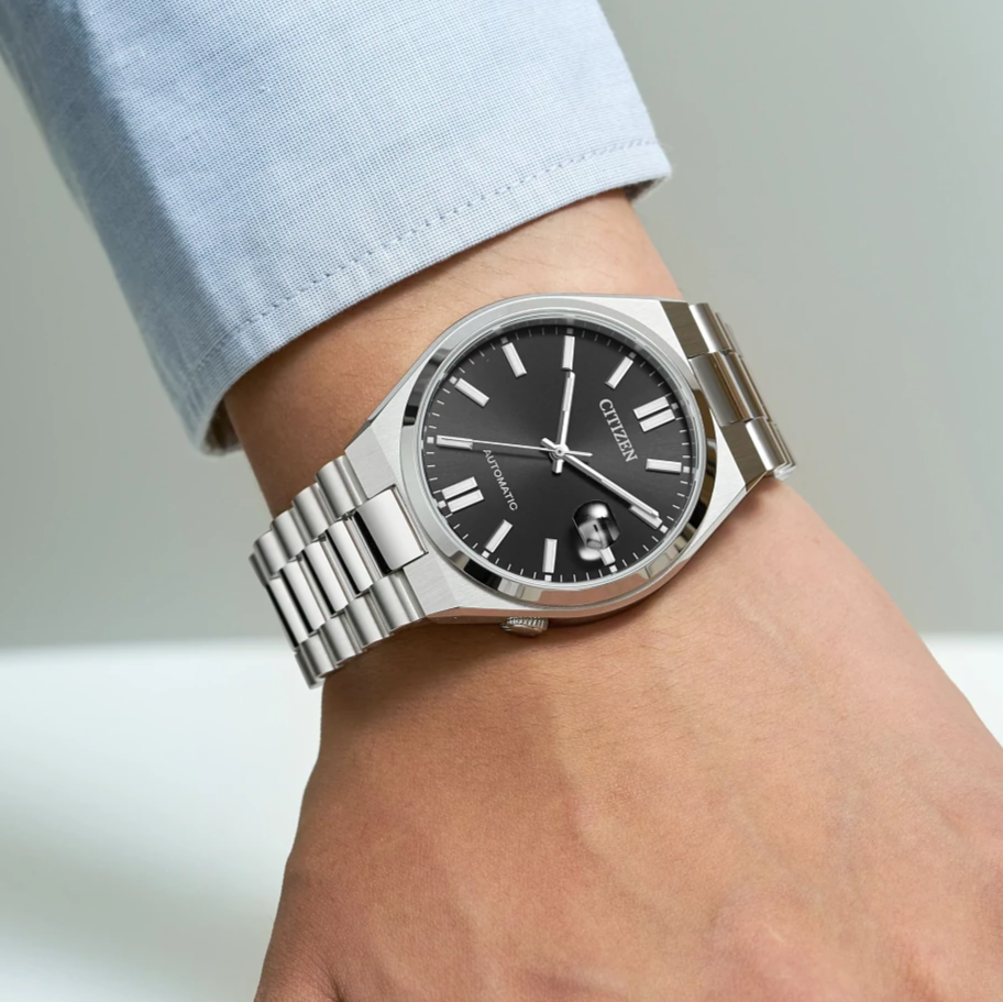 Citizen Tsuyosa Automatic Black Dial Silver Steel Strap Watch For Men - NJ0150-56E Buy Now By Citizen