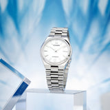Citizen Tsuyosa Automatic White Dial Silver Steel Strap Watch For Men - NJ0150-81A Buy Now By Citizen