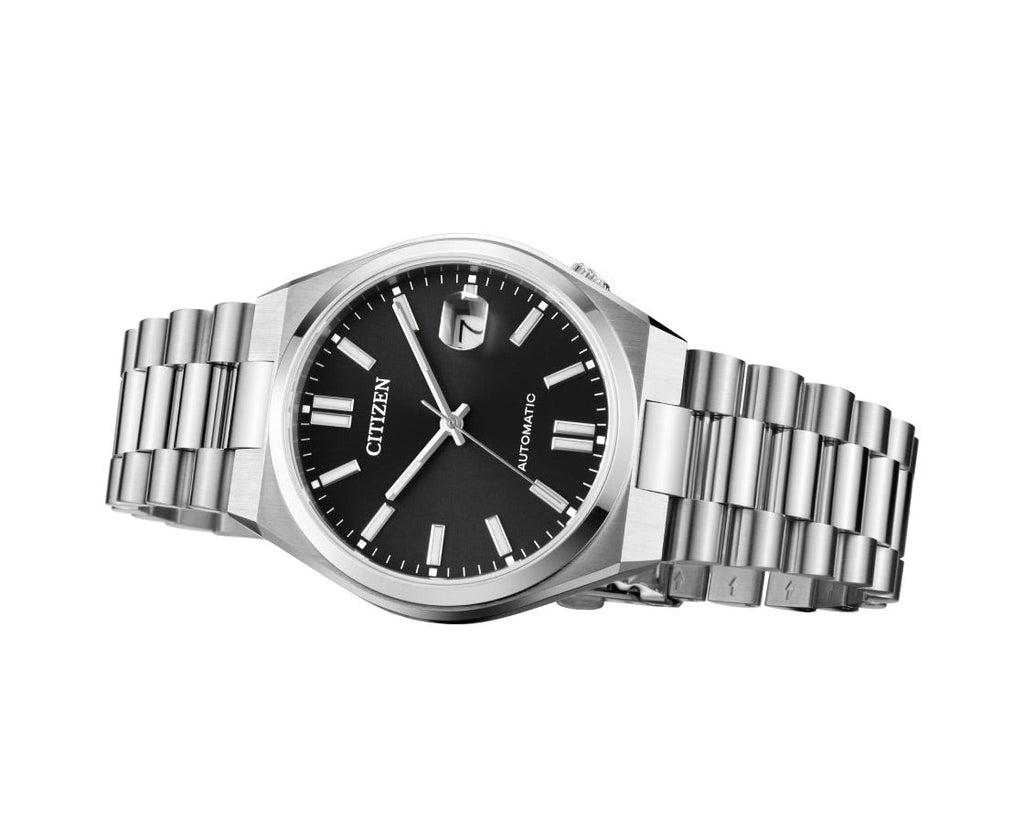 Citizen Tsuyosa Automatic Black Dial Silver Steel Strap Watch For Men - NJ0150-81E Buy Now By Citizen