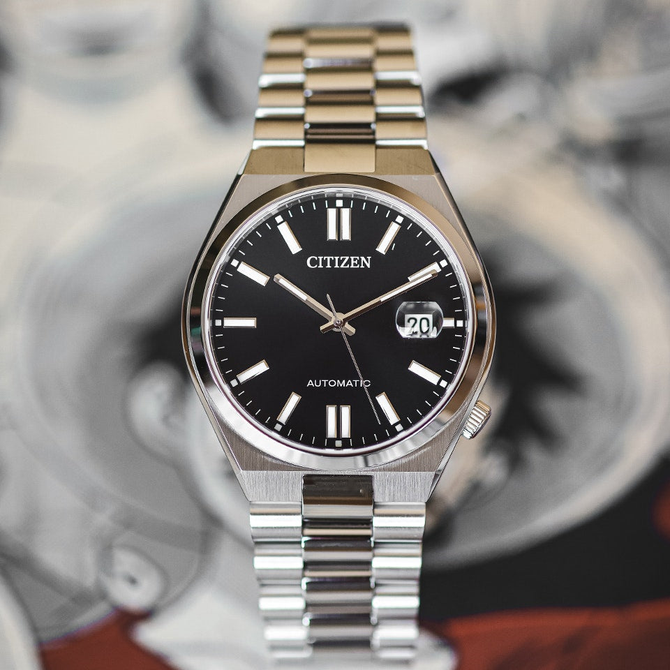 Citizen Tsuyosa Automatic Black Dial Silver Steel Strap Watch For Men - NJ0150-81E Buy Now By Citizen
