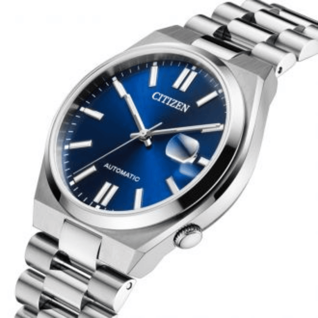 Citizen Tsuyosa Automatic Dark Blue Dial Silver Steel Strap Watch For Men - NJ0151-88L Buy Now By Citizen