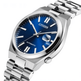 Citizen Tsuyosa Automatic Dark Blue Dial Silver Steel Strap Watch For Men - NJ0151-88L Buy Now By Citizen