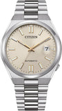 Citizen Tsuyosa Automatic Oatmeal White Dial Silver Steel Strap Watch For Men - NJ0151-88W Buy Now By Citizen