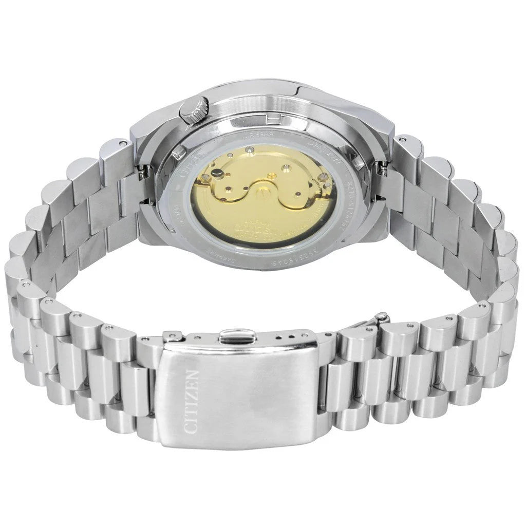 Citizen Tsuyosa Automatic Blue Dial Silver Steel Strap Watch For Men - NJ0151-88X Buy Now By Citizen