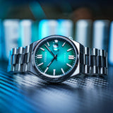 Citizen Tsuyosa Automatic Blue Dial Silver Steel Strap Watch For Men - NJ0151-88X Buy Now By Citizen