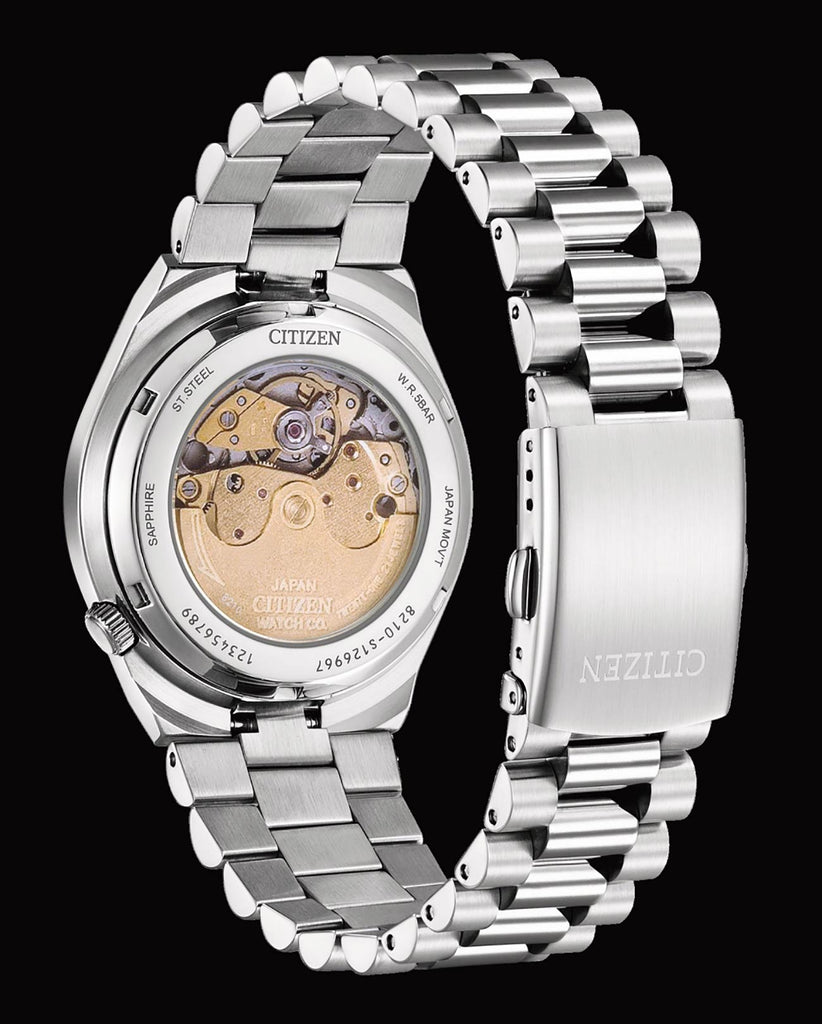 Citizen Tsuyosa Automatic Blue Dial Silver Steel Strap Watch For Men - NJ0151-88X Buy Now By Citizen