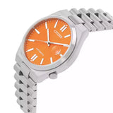 Citizen Tsuyosa Automatic Orange Dial Silver Steel Strap Watch For Men - NJ0151-88Z Buy Now By Citizen