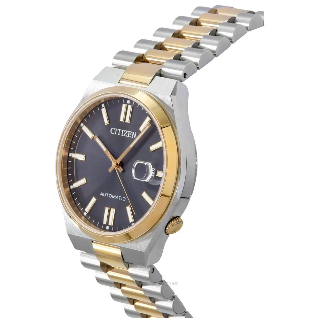 Citizen Tsuyosa Automatic Grey Dial Two Tone Steel Strap Watch For Men - NJ0154-80H Buy Now By Citizen