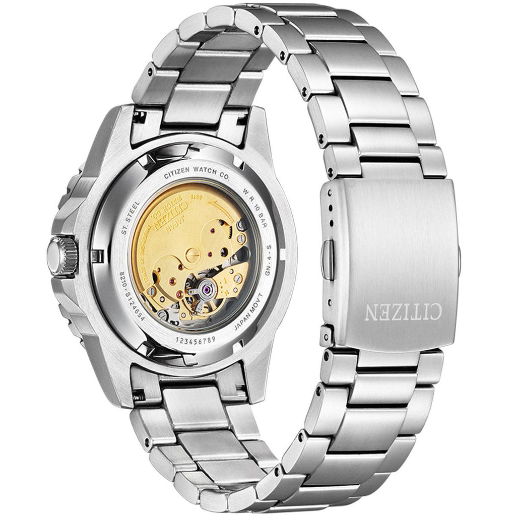 Citizen x Pantone Automatic Blue Dial Silver Steel Strap Watch For Men - NJ0158-89L Buy Now By Citizen