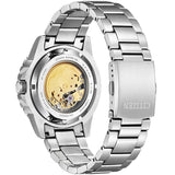 Citizen x Pantone Automatic Blue Dial Silver Steel Strap Watch For Men - NJ0158-89L Buy Now By Citizen