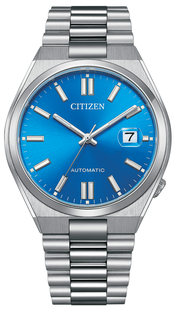 Citizen x Pantone Automatic Blue Dial Silver Steel Strap Watch For Men - NJ0158-89L Buy Now By Citizen