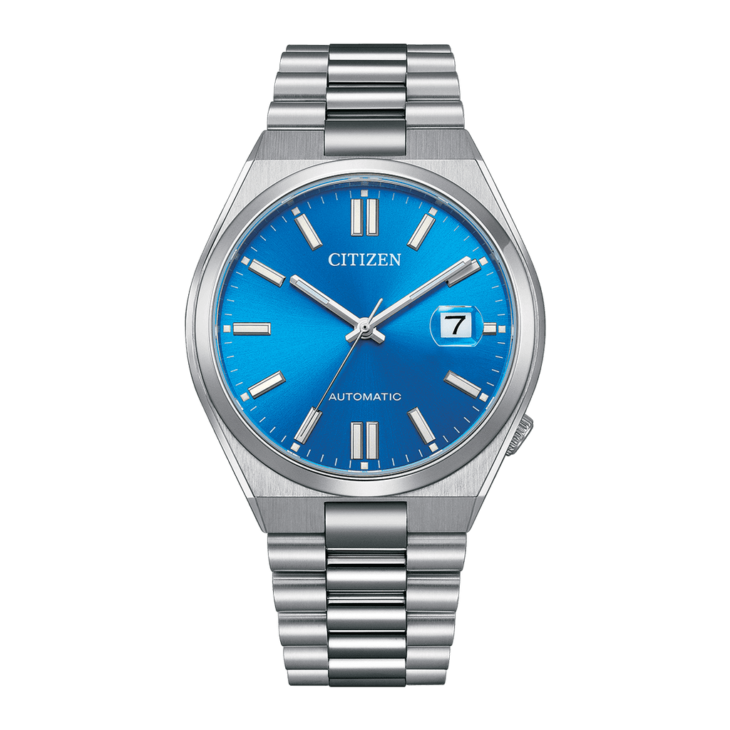 Citizen x Pantone Automatic Blue Dial Silver Steel Strap Watch For Men - NJ0158-89L Buy Now By Citizen