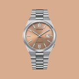 Citizen x Pantone Automatic Warm Sand Dial Silver Steel Strap Watch For Men - NJ0158-89Y Buy Now By Citizen
