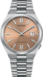 Citizen x Pantone Automatic Warm Sand Dial Silver Steel Strap Watch For Men - NJ0158-89Y Buy Now By Citizen