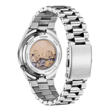 Citizen Tsuyosa Automatic Salmon Orange Dial Silver Steel Strap Watch For Men - NJ0159-86Z Buy Now By Citizen