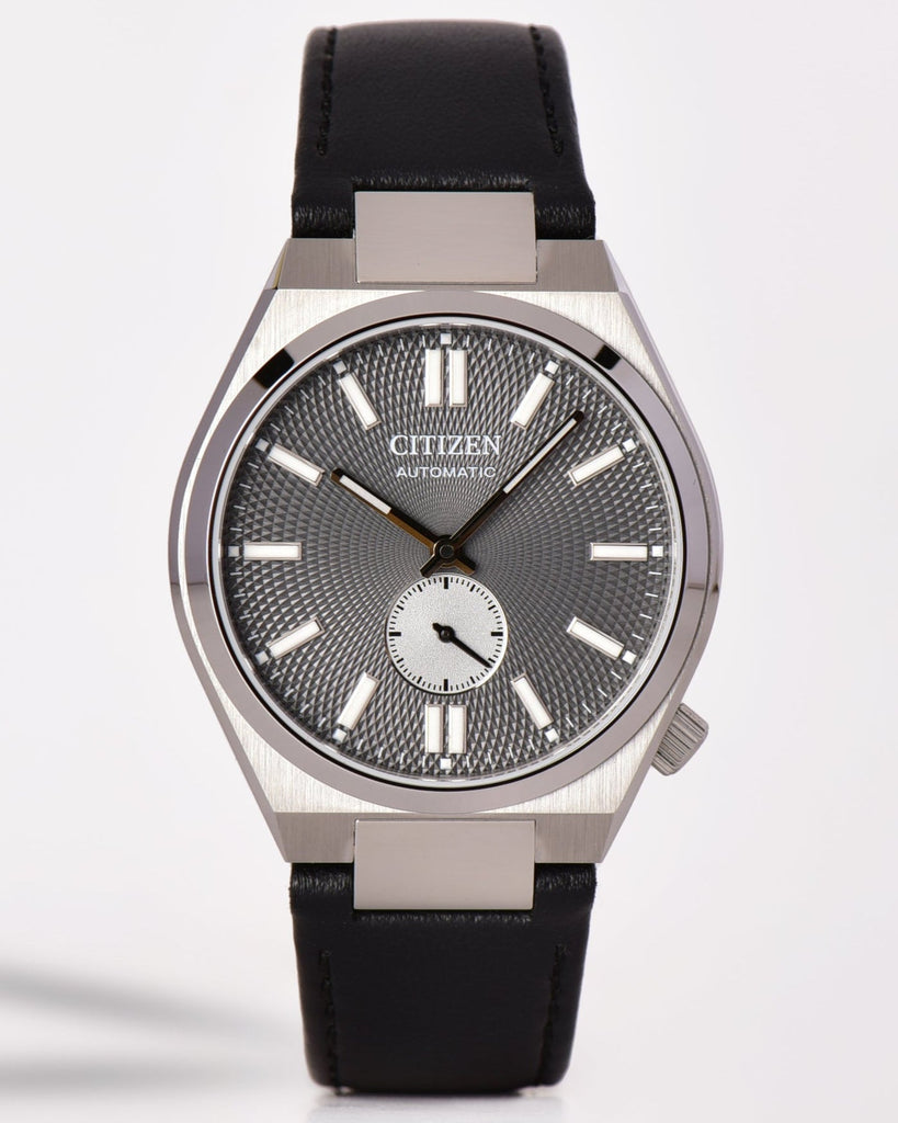Citizen Tsuyosa Automatic Grey Dial Black Leather Strap Watch for Men - NK5010-01H Buy Now By Citizen
