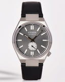 Citizen Tsuyosa Automatic Grey Dial Black Leather Strap Watch for Men - NK5010-01H Buy Now By Citizen
