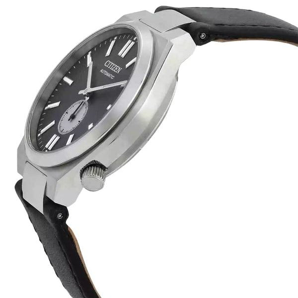 Citizen Tsuyosa Automatic Grey Dial Black Leather Strap Watch for Men - NK5010-01H Buy Now By Citizen