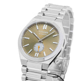 Citizen Tsuyosa Automatic Titanium Yellow Dial Silver Steel Strap Watch For Men - NK5010-51X Buy Now By Citizen