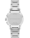 Burberry City Chronograph White Dial Silver Steel Strap Watch For Women - BU9700 Buy Now By Burberry