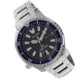 Citizen Promaster Fugu Limited Edition Diver's 200m Automatic Black Dial Silver Steel Strap Watch For Men - NY0098-84E Buy Now By Citizen