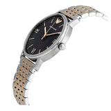 Emporio Armani Kappa Quartz Black Dial Two Tone Mesh Bracelet Watch For Men - AR11228 Buy Now By Emporio Armani