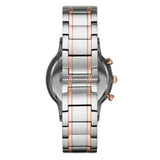 Emporio Armani Renato Chronograph Blue Dial Two Tone Steel Strap Watch For Men - AR80025 Buy Now By Emporio Armani