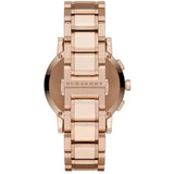 Burberry The City Grey Dial Rose Gold Steel Strap Unisex Watch - BU9754 Buy Now By Burberry