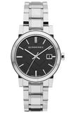 Burberry The City Black Dial Silver Stainless Steel Strap Watch for Women - BU9001 Buy Now By Burberry