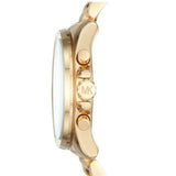 Michael Kors Brecken Chronograph Gold Dial Gold Steel Strap Watch For Women - MK6366 Buy Now By Michael Kors