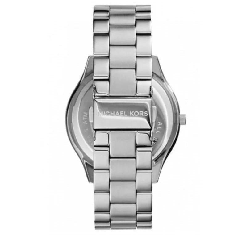 Michael Kors Slim Runway Quartz Pink Dial Silver Steel Strap Watch For Women - MK3380 Buy Now By Michael Kors