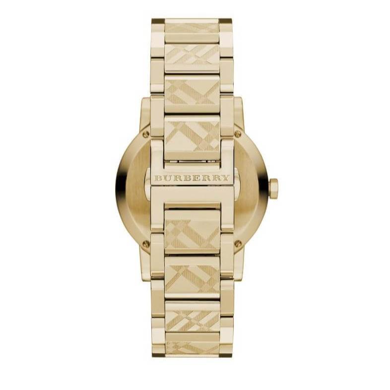 Burberry The City Gold Dial Gold Steel Strap Watch for Men - BU9038 Buy Now By Burberry