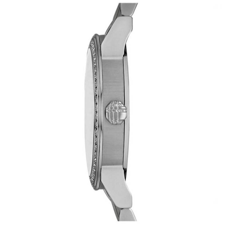 Burberry The City Diamonds Silver Dial Silver Steel Strap Watch for Women - BU9220 Buy Now By Burberry