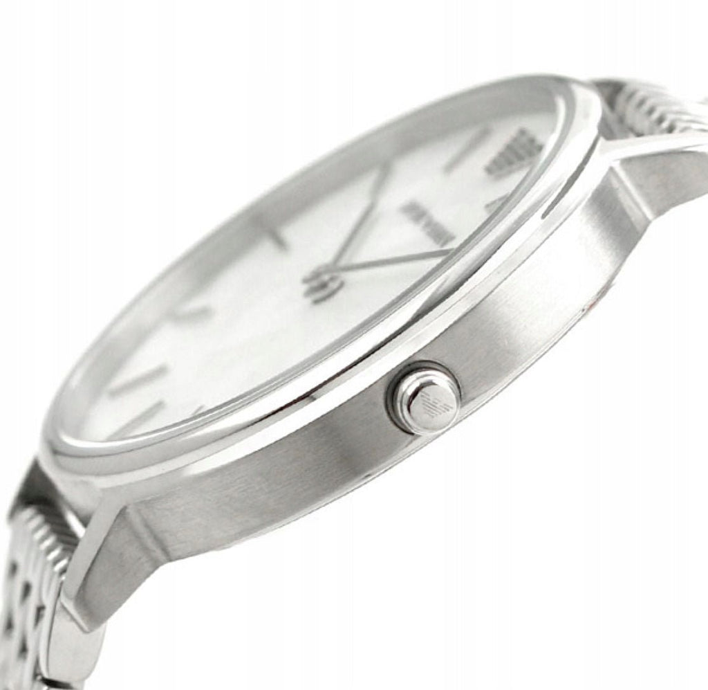 Emporio Armani Mother of Pearl Dial Silver Steel Strap Watch For Women - AR11112 Buy Now By Emporio Armani