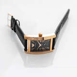Emporio Armani Classic Black Dial Black Leather Strap Watch For Men - AR0168 Buy Now By Emporio Armani