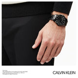 Calvin Klein City Quartz Black Dial Black Steel Strap Watch for Men - K2G2G4B1 Buy Now By Calvin Klein