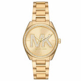 Michael Kors Janelle Quartz Gold Dial Gold Steel Strap Watch For Women - MK7381 Buy Now By Michael Kors