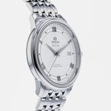 Omega De Ville Prestige Co Axial Automatic White Dial Silver Steel Strap Watch for Men - 424.10.40.20.02.005 Buy Now By Omega