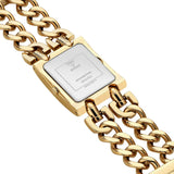 Guess Mod Heavy Metal Gold Dial Gold Steel Strap Watch For Women - W1117L2 Buy Now By Guess