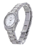 Omega Seamaster Aqua Terra Quartz Diamonds Mother of Pearl Dial Silver Steel Strap Watch for Women - 220.10.28.60.55.001 Buy Now By Omega