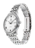 Omega De Ville Prestige Co Axial Automatic White Dial Silver Steel Strap Watch for Men - 424.10.40.20.02.005 Buy Now By Omega