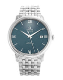 Omega De Ville Prestige Co-Axial Orbis Blue Dial Silver Steel Strap Watch for Men - 424.10.40.20.03.001 Buy Now By Omega