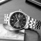 Citizen Eco Drive Black Dial Silver Steel Strap Watch For Men - BM7250-56E Buy Now By Citizen