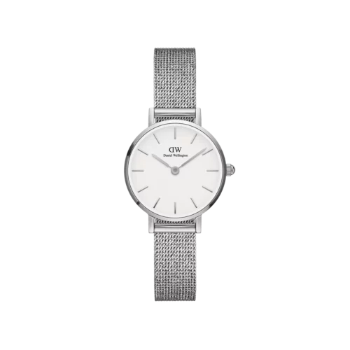 Daniel Wellington Classic Petite Sterling White Dial Silver Mesh Bracelet Watch for Women - DW00100442 Buy Now By Daniel Wellington