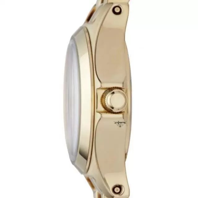 Marc Jacobs Henry Dinky Red Dial Gold Steel Strap Watch for Women - MBM3202 Buy Now By Marc Jacobs