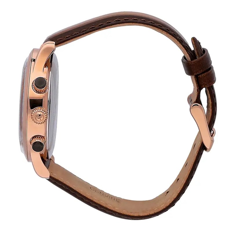 Maserati Ricordo Chronograph Silver Dial Brown Leather Strap Watch For Men - R8871633002 Buy Now By Maserati