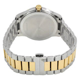 Gucci G Timeless Silver Dial Two Tone Steel Strap Watch For Men - YA126474 Buy Now By Gucci